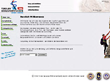 Webpr&auml;senz der Berg- und Schif&uuml;hrer, Wanderf&uuml;hrer und Schluchtenf&uuml;hrer aus dem Bezirk Kufstein